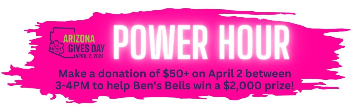 2024 AZGD Ben's Bells- Power Hour banner